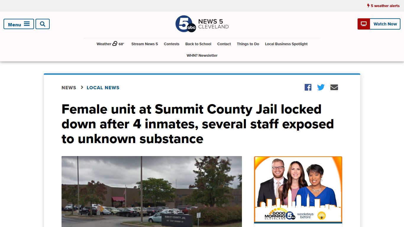 Female unit at Summit County Jail locked down after 4 ...